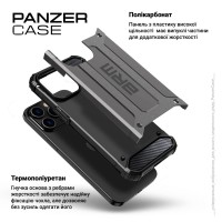 Чохол до мобільного телефона Armorstandart Panzer Apple iPhone 15 Pro Grey (ARM75645)