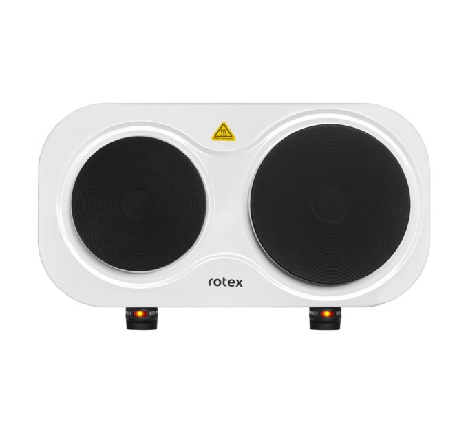 Настільна плита Rotex RIN415-W Duo