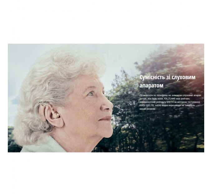 Мобільний телефон Panasonic KX-TU446 Grey (KX-TU446EXG)