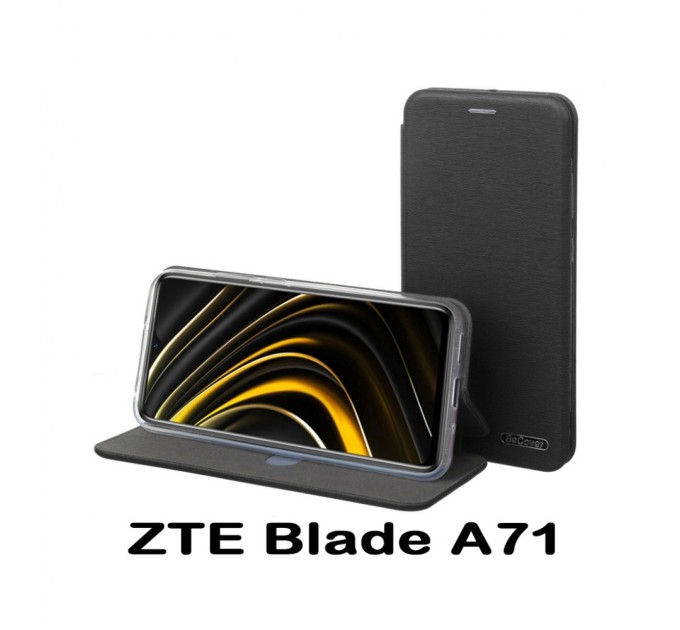 Чохол до мобільного телефона BeCover Exclusive ZTE Blade A71 Black (707956)