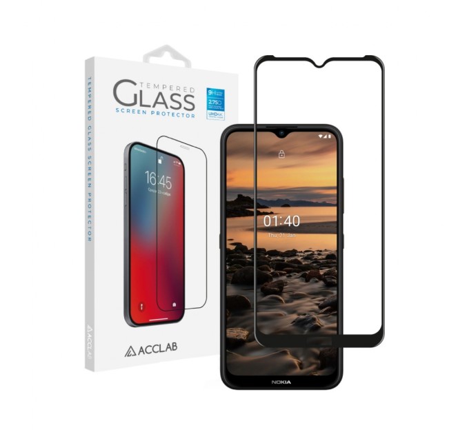 Стекло защитное ACCLAB Full Glue Nokia 1.4 (1283126511790)