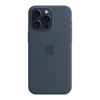 Чохол до мобільного телефона Apple iPhone 15 Pro Max Silicone Case with MagSafe Storm Blue (MT1P3ZM/A)