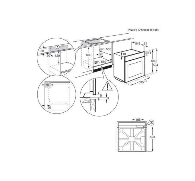 Духова шафа Electrolux EOC5E70X