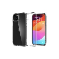 Чохол до мобільного телефона Spigen Apple iPhone 15 Plus Crystal Hybrid Crystal Clear (ACS06459)