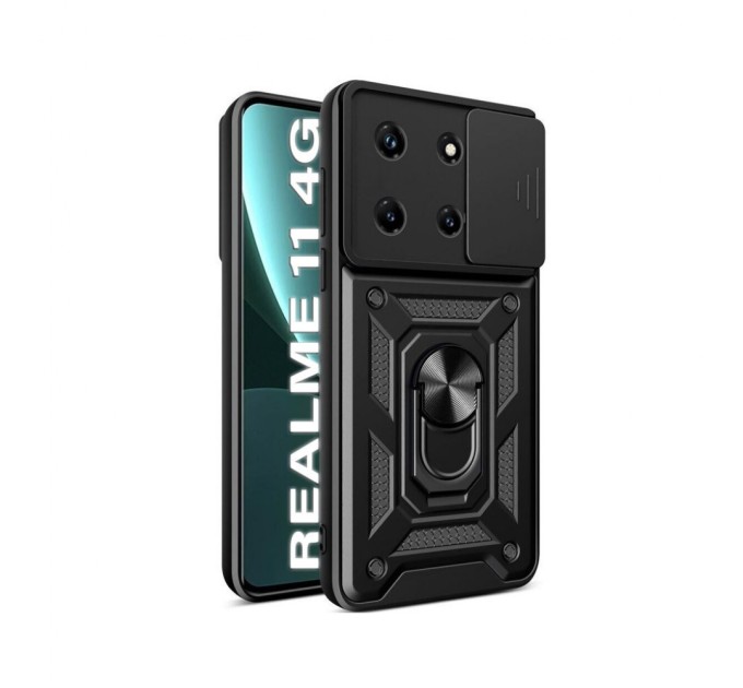 Чохол до мобільного телефона BeCover Military Realme 11 4G Black (710703)