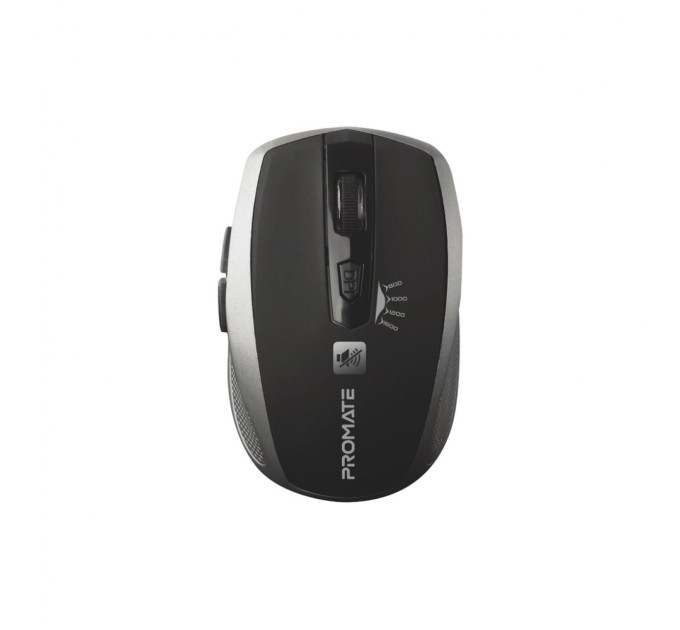 Мишка Promate Breeze Wireless Silver (breeze.silver)