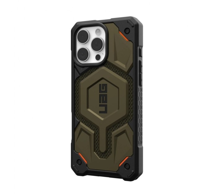 Чохол до мобільного телефона UAG iPhone 16 Pro Max Monarch Pro Magsafe Kevlar Element Green (11445711397B)