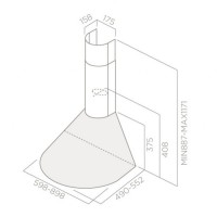 Витяжка кухонна Elica TONDA IX F/60