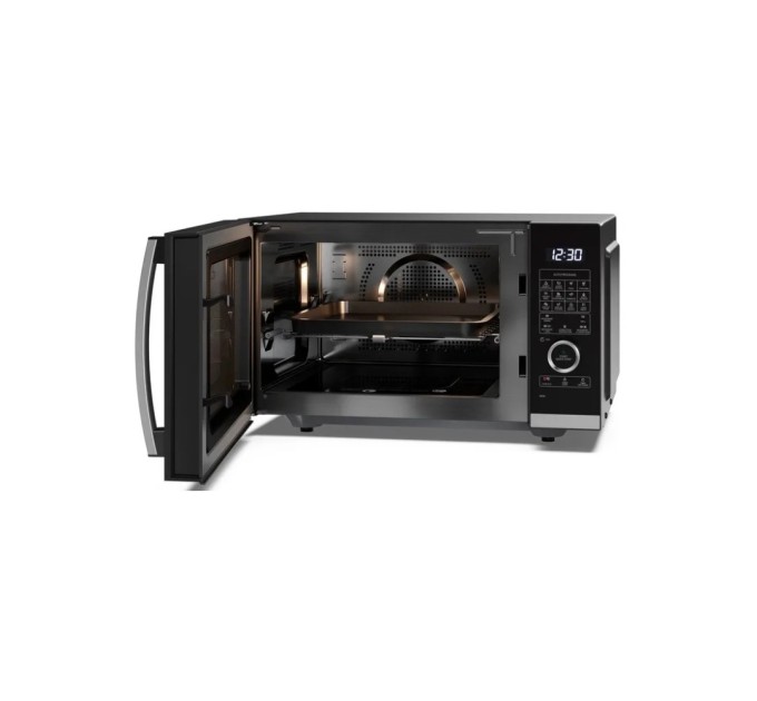 Мікрохвильова піч Sharp YC-QC254AE-B
