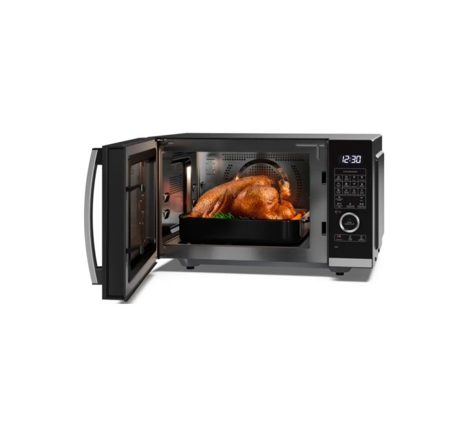 Мікрохвильова піч Sharp YC-QC254AE-B