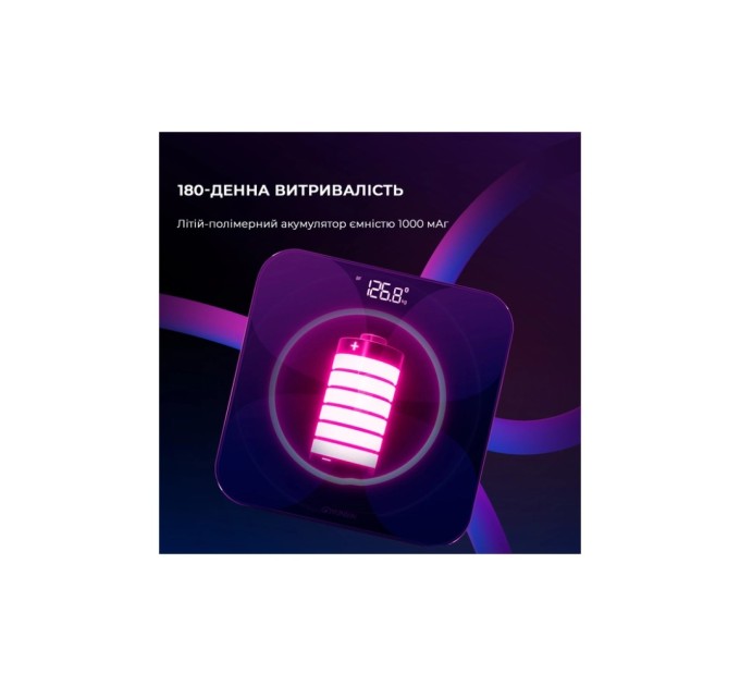 Ваги підлогові Yunmai PRO Smart Scale Black (M1806CH-BK)