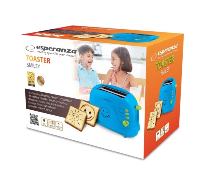 Тостер Esperanza EKT003B