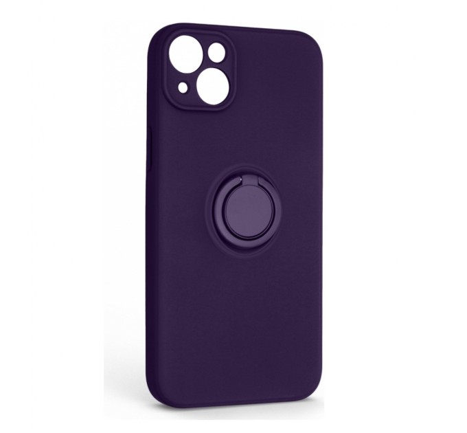 Чохол до мобільного телефона Armorstandart Icon Ring Apple iPhone 14 Plus Dark Purple (ARM68701)