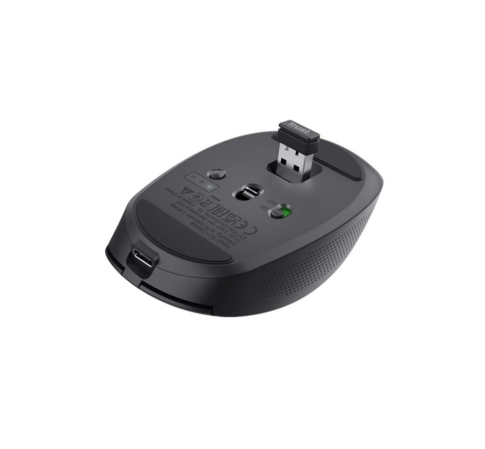 Мишка Trust Ozza compact Bluetooth/Wireless/USB-A Black (24819)