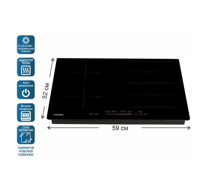 Варочна поверхня PRIME Technics PIH 724 B