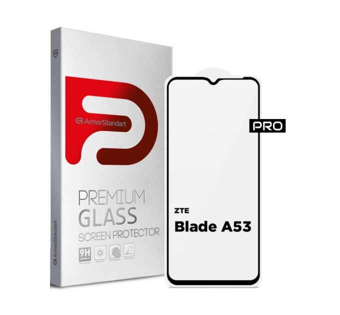 Скло захисне Armorstandart Pro ZTE Blade A53 Black (ARM68743)