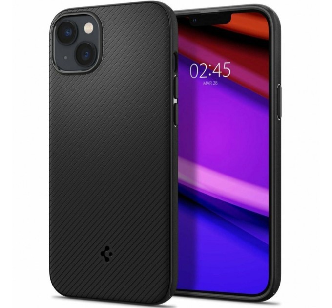 Чохол до мобільного телефона Spigen Apple iPhone 14 Mag Armor MagFit, Matte Black (ACS05065)