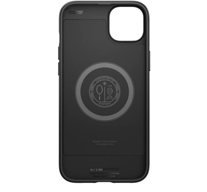 Чохол до мобільного телефона Spigen Apple iPhone 14 Mag Armor MagFit, Matte Black (ACS05065)