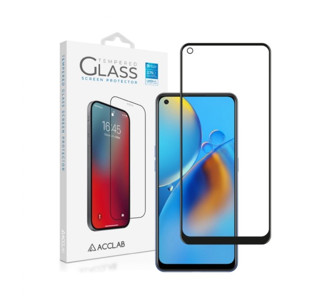 Стекло защитное ACCLAB Full Glue Oppo A74 (1283126512667)