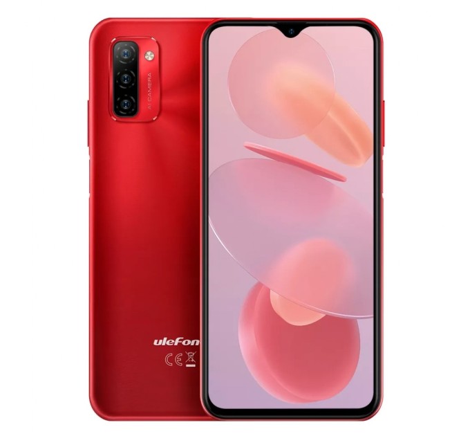 Мобільний телефон Ulefone Note 12P 4/64GB Red (6937748734307)