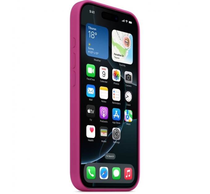 Чохол до мобільного телефона Apple iPhone16 Pro Silicone Case with MagSafe - Fuchsia (MYYN3ZM/A)