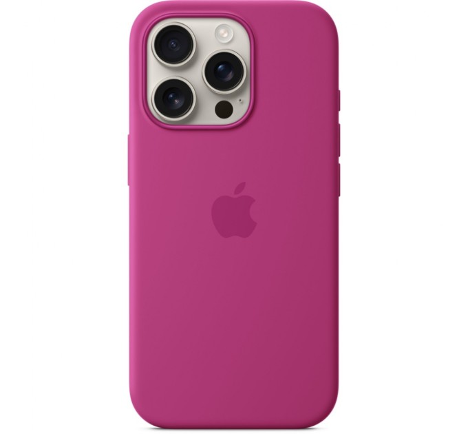 Чохол до мобільного телефона Apple iPhone16 Pro Silicone Case with MagSafe - Fuchsia (MYYN3ZM/A)