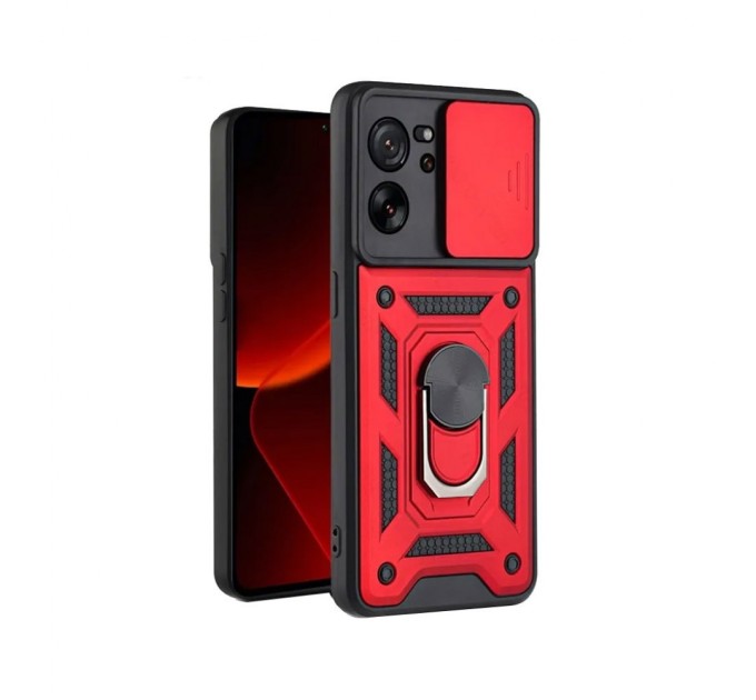 Чохол до мобільного телефона BeCover Military Xiaomi Redmi 13C / Poco C65 Red (710564)