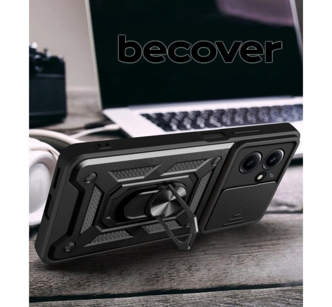 Чохол до мобільного телефона BeCover Military Infinix Smart 8 Plus (X6526) Black (711001)