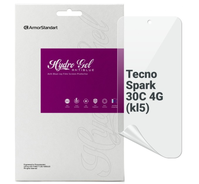 Плівка захисна Armorstandart Anti-Blue Tecno Spark 30C 4G (kl5) (ARM81163)