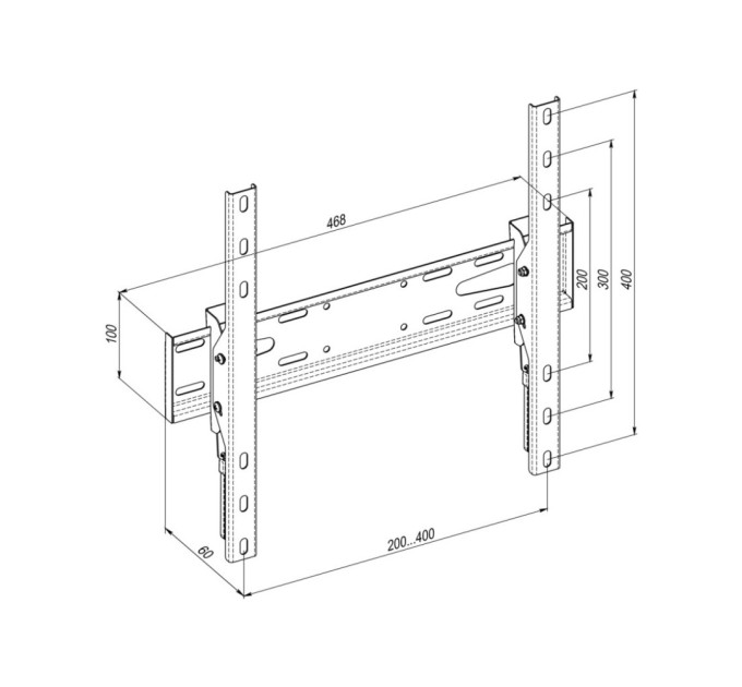 Кронштейн KSL WMO-6241N