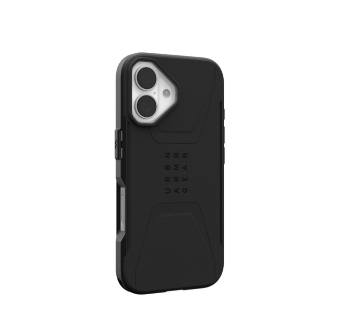 Чохол до мобільного телефона UAG iPhone 16 Civilian Magsafe Black (114446114040)