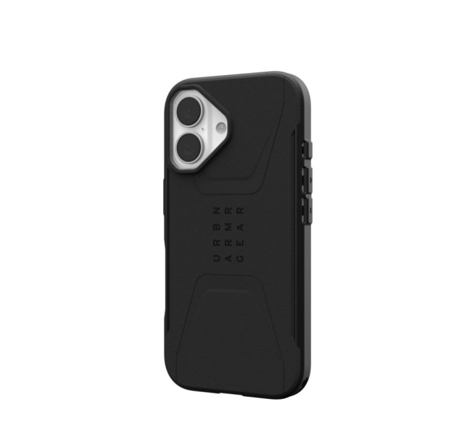 Чохол до мобільного телефона UAG iPhone 16 Civilian Magsafe Black (114446114040)