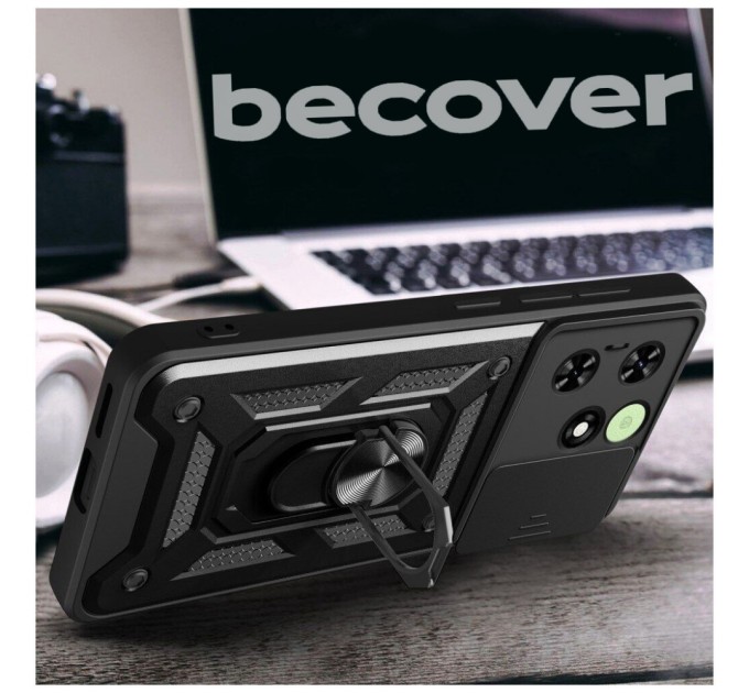 Чохол до мобільного телефона BeCover Military Tecno Spark Go 2024 (BG6) Black (710684)