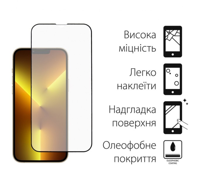 Скло захисне Dengos iPhone 13/13 Pro 2pcs kit (DG-TG2P-31)