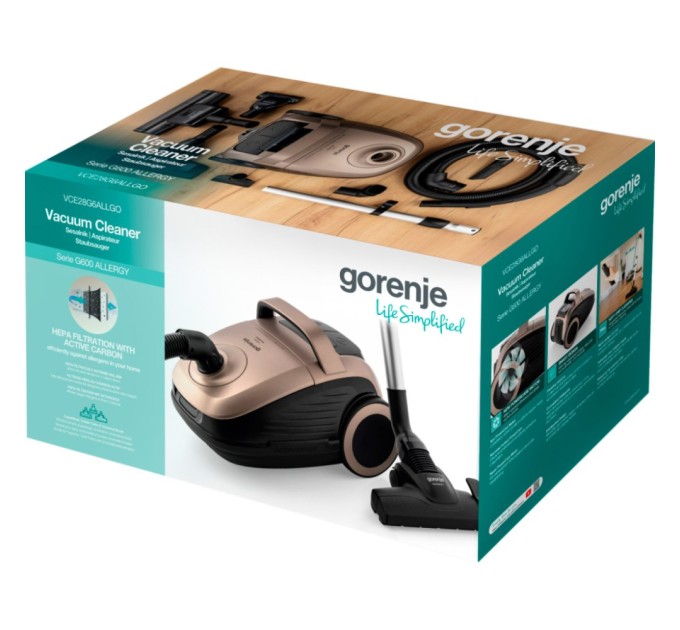 Пилосос Gorenje VCE 28 G6BL (VCE28G6BL)