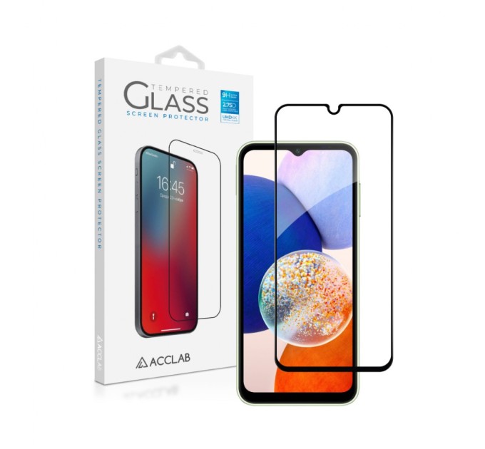 Стекло защитное ACCLAB Full Glue Samsung A14 (1283126559747)