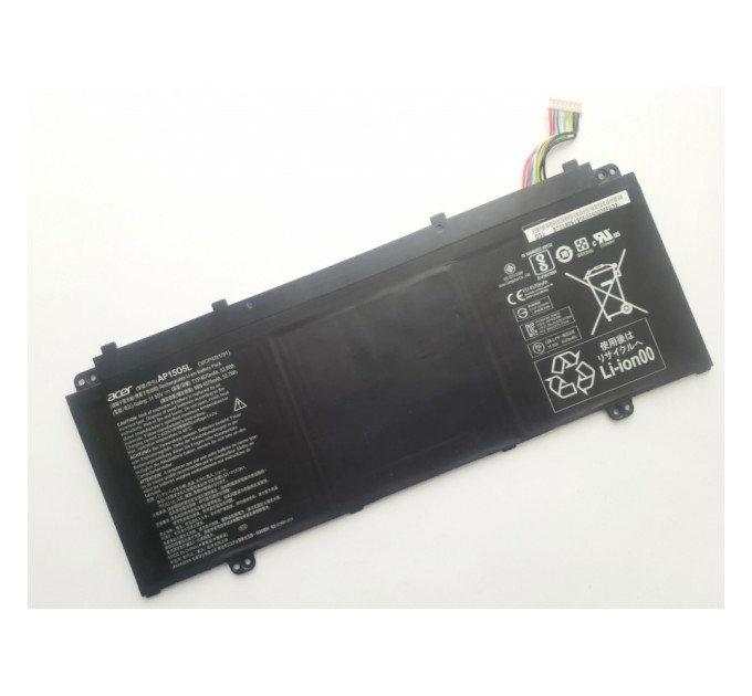 Акумулятор до ноутбука Acer AP15O5L Aspire S5-371, 4670mAh (53.9Wh), 3cell, 11.55V, Li-i (A47686)