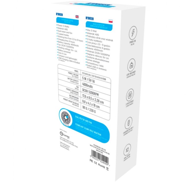 Вентилятор Noveen F220