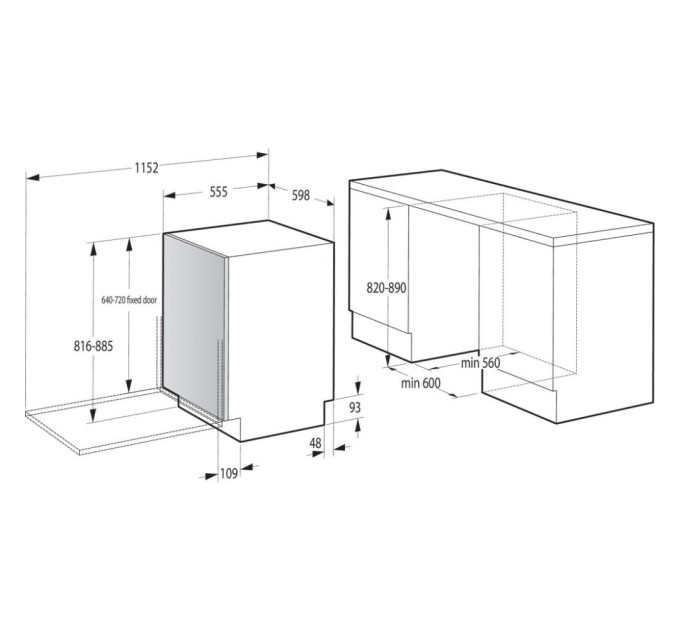 Посудомийна машина Gorenje GV643E90