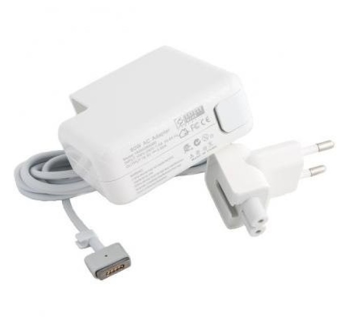 Блок питания к ноутбуку PowerPlant APPLE 220V, 60W, 16.5V, 3.65A (MagSafe 2) (AP60KMAG2)