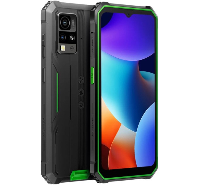Мобільний телефон Blackview BV4800 Pro 4/128GB Green (6931548319092)