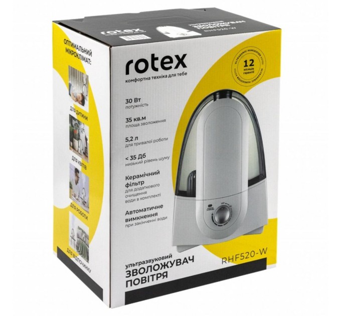 Зволожувач повітря Rotex RHF520-W