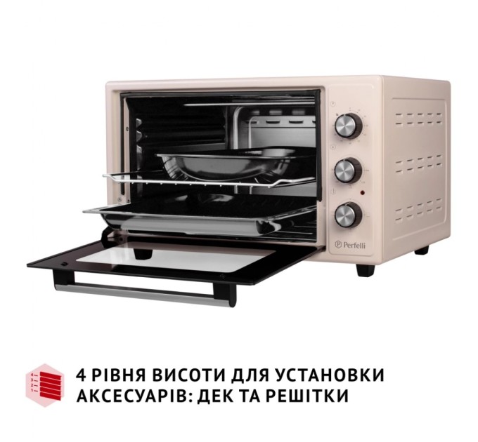 Електропіч Perfelli CLASSIC 37 IVORY