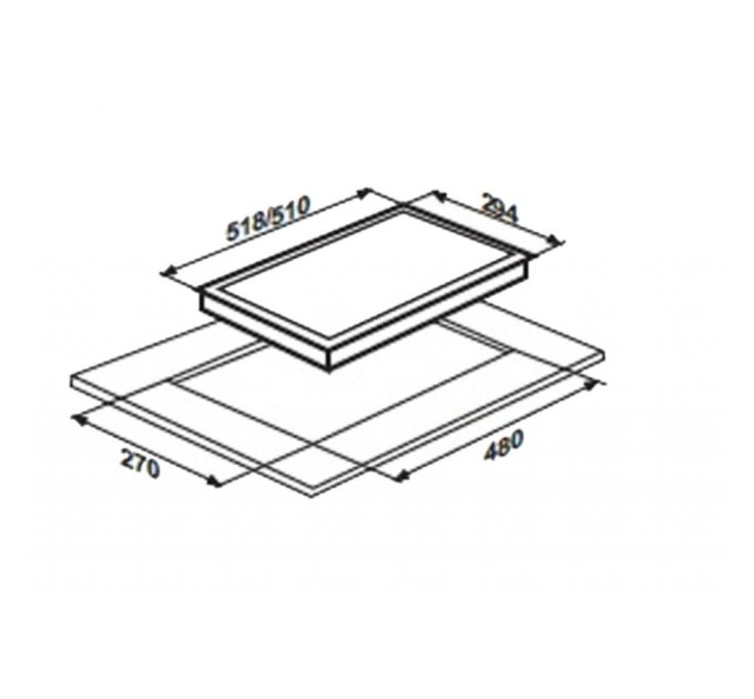 Варочна поверхня Liberty PG3121BS-CCI(457)