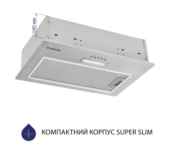 Витяжка кухонна Minola HBI 5025 I LED