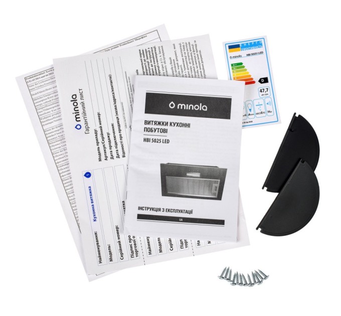Витяжка кухонна Minola HBI 5025 I LED