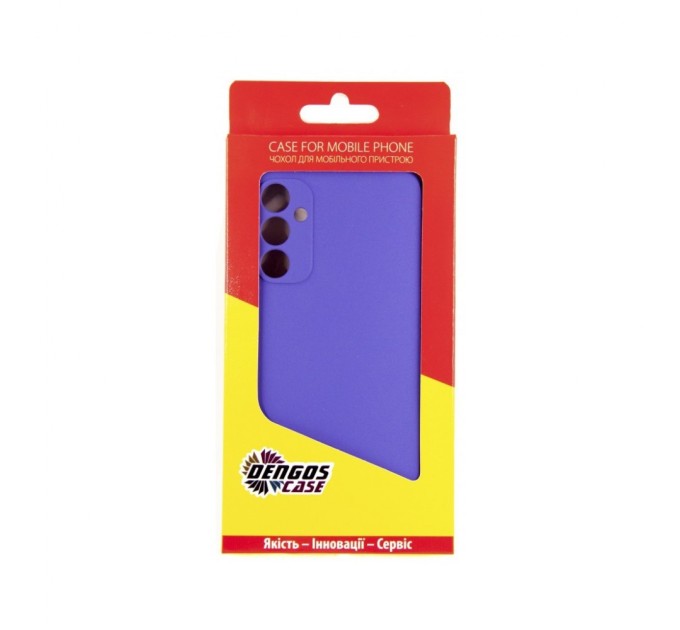 Чохол до мобільного телефона Dengos Carbon Samsung Galaxy A34 5G (purple) (DG-TPU-CRBN-170)