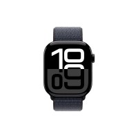 Смарт-годинник Apple Watch Series 10 GPS 46mm Jet Black Aluminium Case with Ink Sport Loop (MWWR3QH/A)