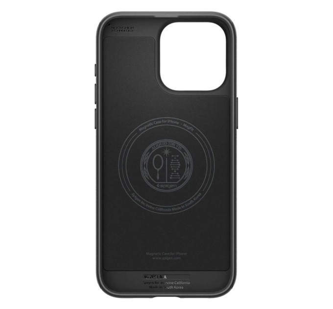 Чохол до мобільного телефона Spigen Apple iPhone 15 Pro Max Mag Armor MagFit Matte Black (ACS06597)