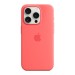 Чохол до мобільного телефона Apple iPhone 15 Pro Silicone Case with MagSafe Guava (MT1G3ZM/A)